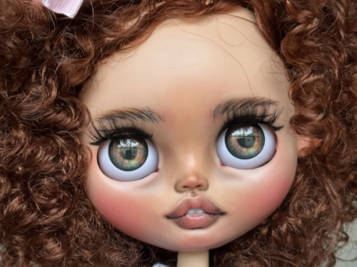 Blythe, custom Blythe doll, art doll, ooak doll, Blythe custom, Blythe doll, Nina